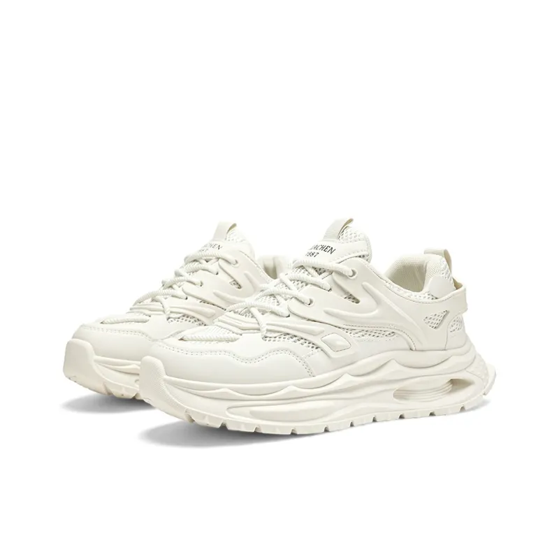 HACKBUTEER Low Top Chunky Sneakers Men's Box Included-3