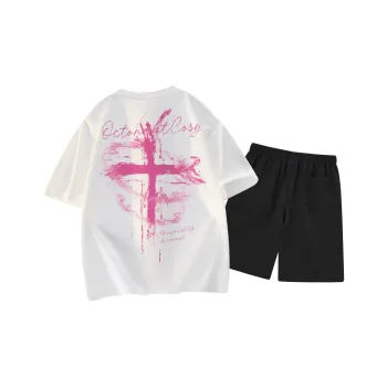 Small Columns Under The Sea Clothing Sets Unisex