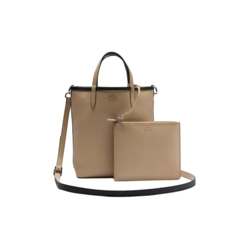 LACOSTE Handbags Black & Khaki-3