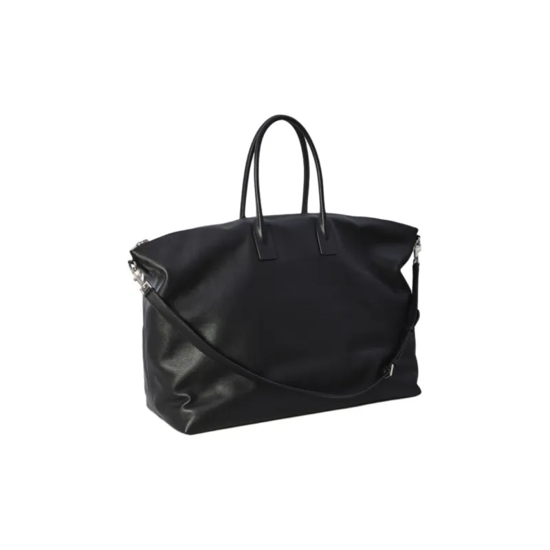 SAINT LAURENT Leather Handbag Tubas Women's Black-1