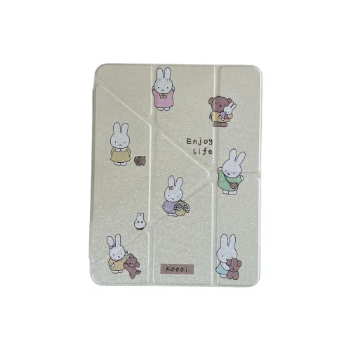 LAOJIA Full Screen Bunny Compatible With IPad Pro/Air 5/Mini 6/7 Jumpsuits & Sets