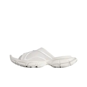 Balenciaga 3XL Slide Slippers Men's White