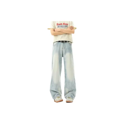 GY.VG Jeans Unisex Light Blue
