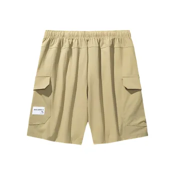 Anta Variety Training Collection Sports Shorts Men's Rock Tea Brown