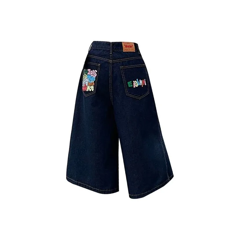 HUINIAN Jeans Women's Dark Blue-1