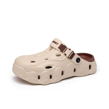 DOUBLE STAR 88 Clogs Unisex Beige Brown