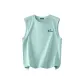 [100% cotton]Aqua Green (B Blue Heart Mood Chest Logo)