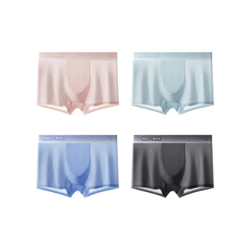 PLANDOO Underpants Men's 4 Pack-12