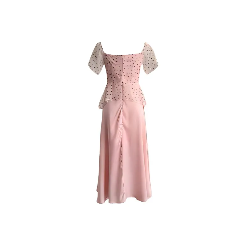 DOKZB Short Sleeved Dress Women's-1