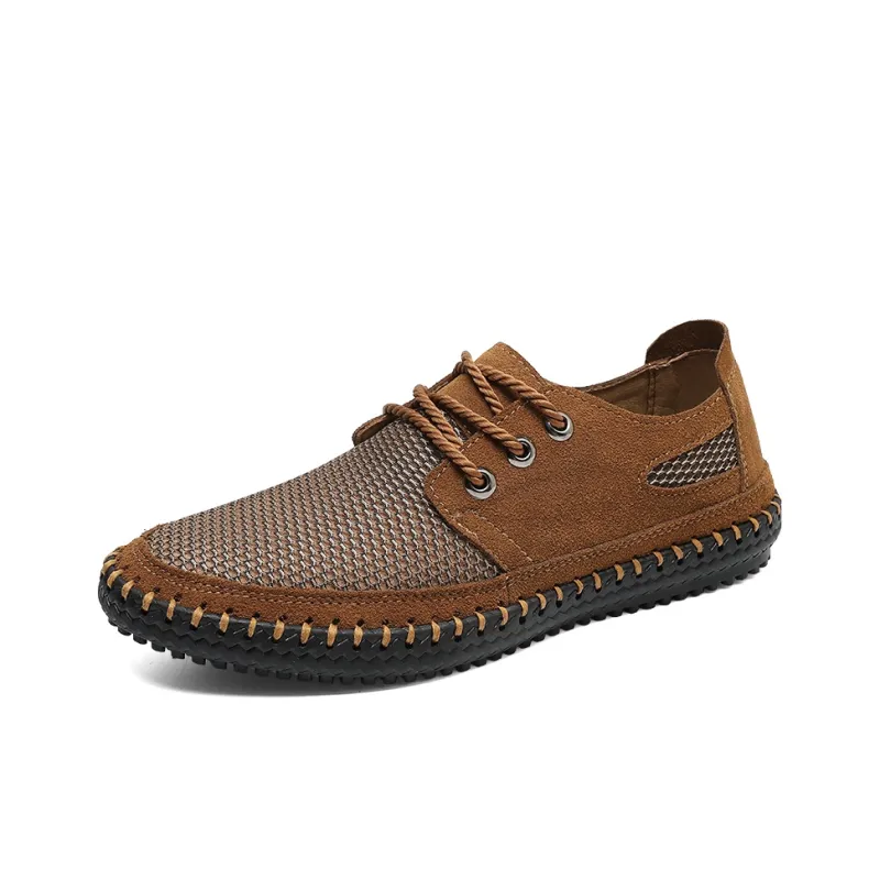 GESENLANG Anti Slip Wear Resistant Low Top Casual Shoes Men's-10