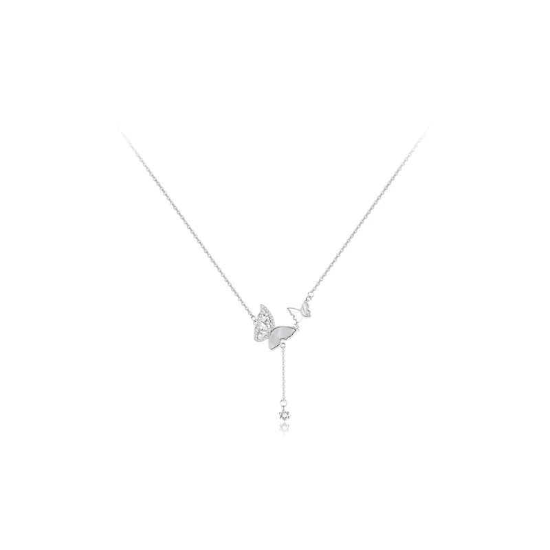 KUMET Sterling Silver Necklaces Women's-6