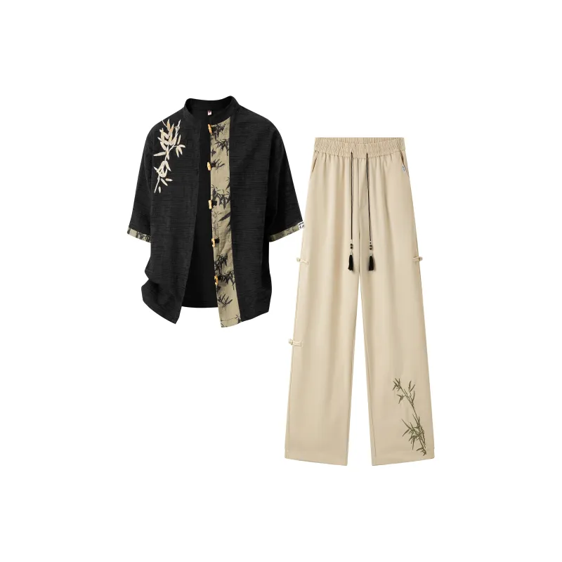 SAME FLOW Shirt Matching Set Unisex-20