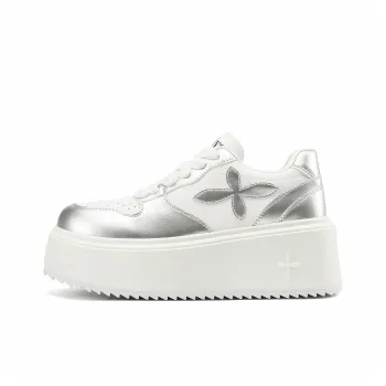 DGUMI Coverage Slip Resistant, Abrasion Resistant, Height Increasing Low Top Skateboard Shoes Women's