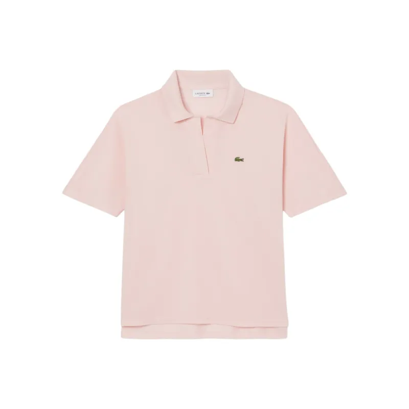 LACOSTE Logo patch Polo Top-0