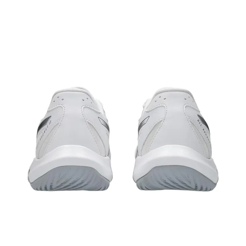 Asics GEL ROCKET 12 Anti Slip Wear Resistant Low Top Training Shoes Men's White Black-3