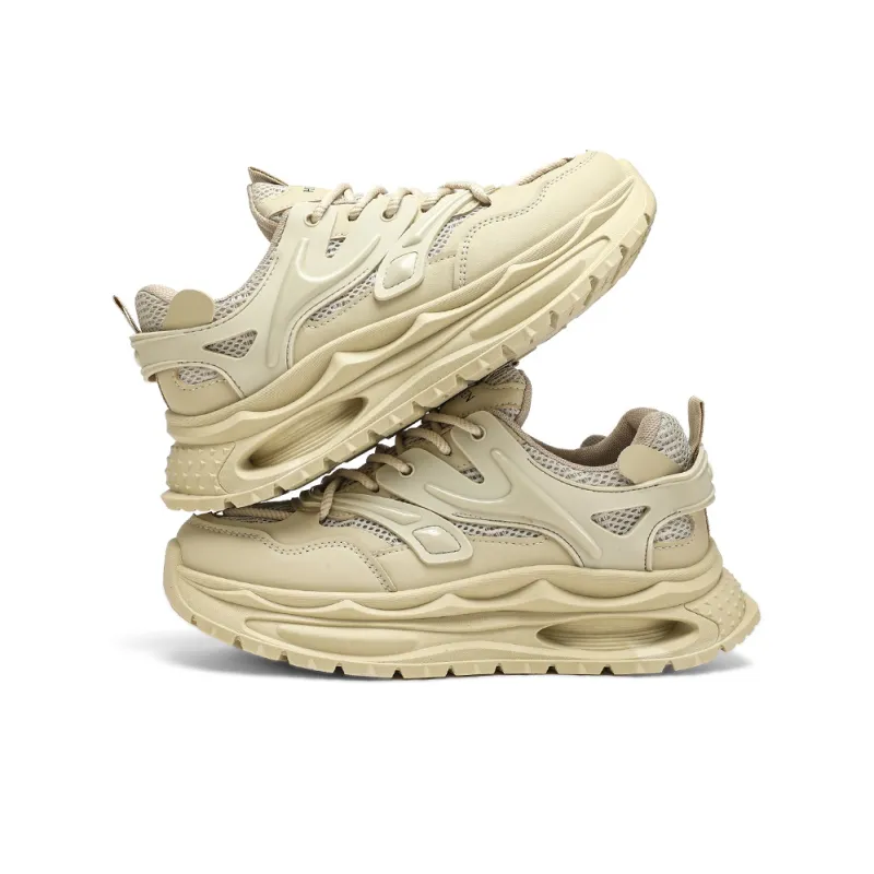 HACKBUTEER Low Top Chunky Sneakers Men's Box Included-19