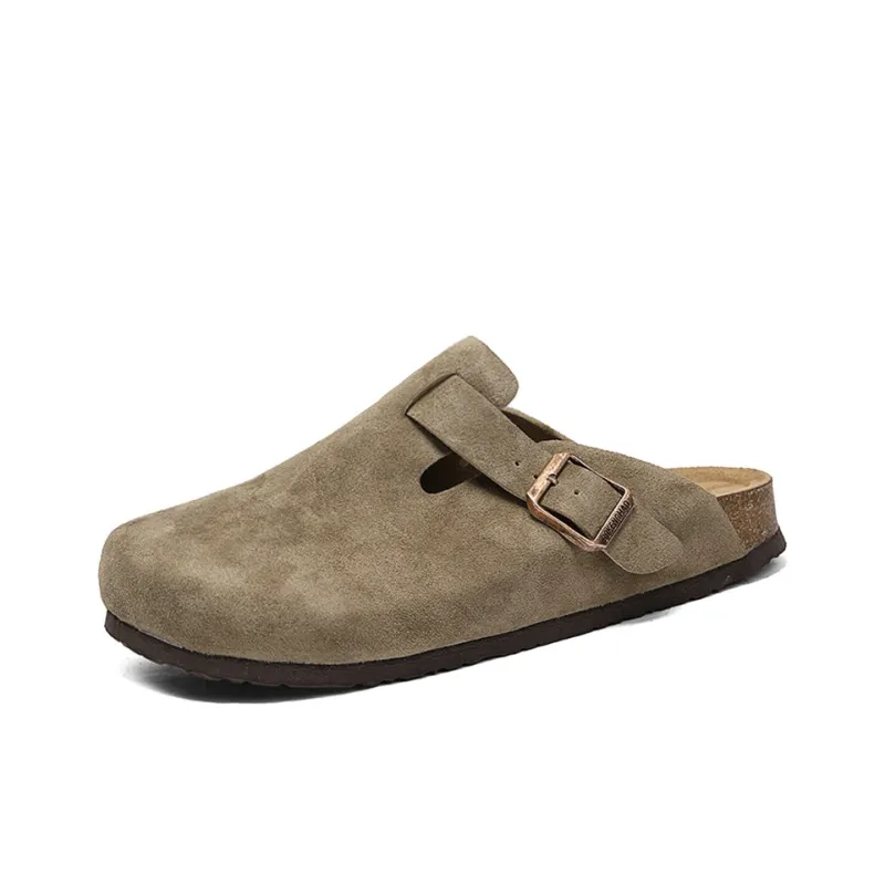 HACKBUTEER Closed Toe Slippers Unisex-21