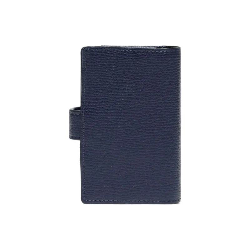 LACOSTE Cow Leather Key Pouch Men's Marine Blue-1