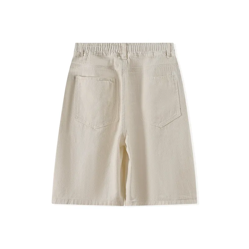 Michael Rock Denim Shorts Unisex-1