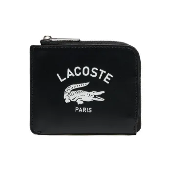 LACOSTE PU Wallet Women's Black