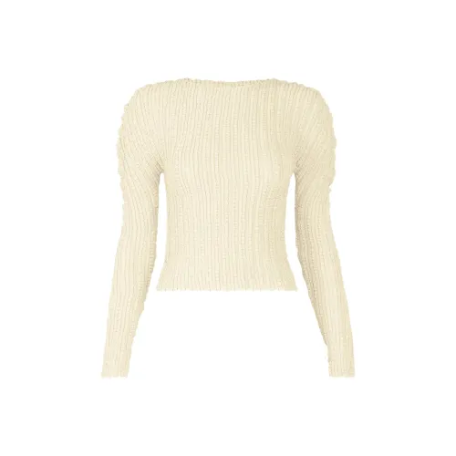 ISSEY MIYAKE T Shirt Women's Ivory