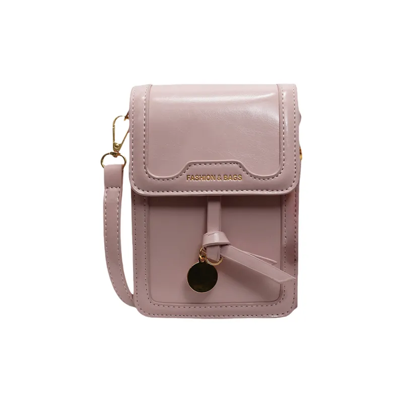 TOUTSEUL YOLO PU Cell Phone Pouch Women's White/Silver/Black/Pink-22