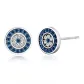 Blue Stud Earrings (1 Pair)