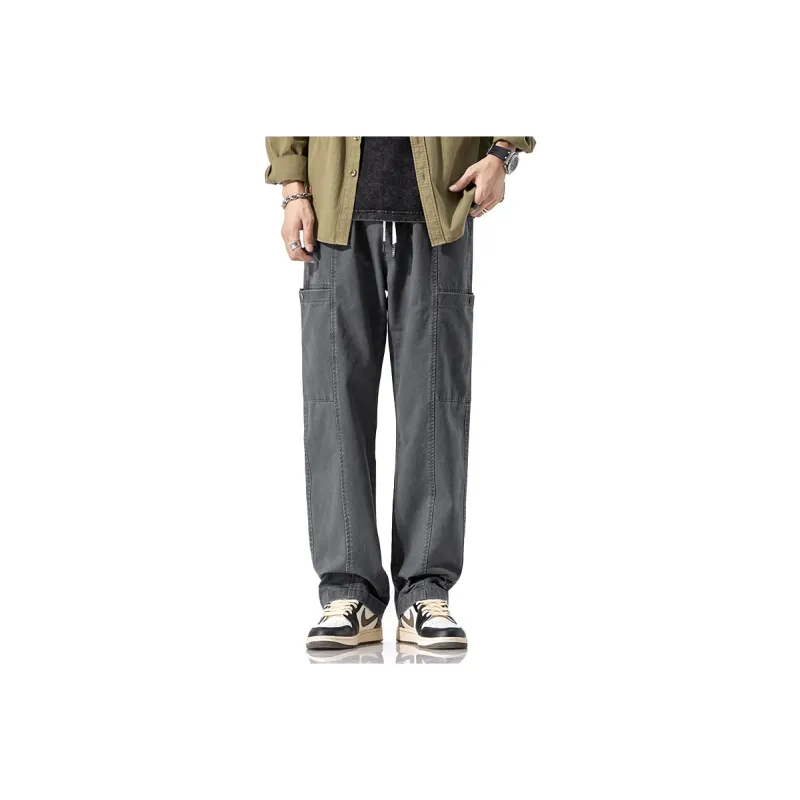 FAIRWHALE Casual Pants Men-2