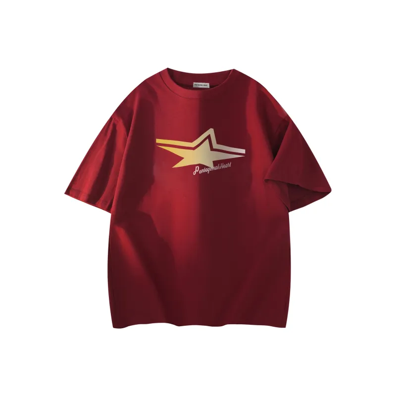 PENTAGONAL HEART T Shirt Unisex-20
