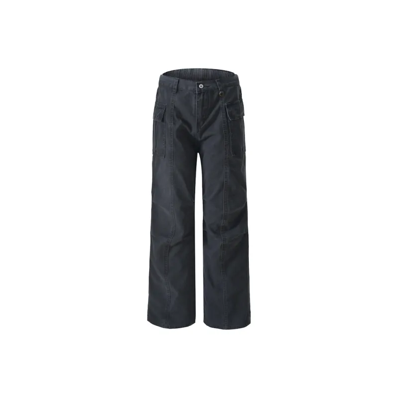 LANGWEIZHE Summer Casual Pants Unisex-32