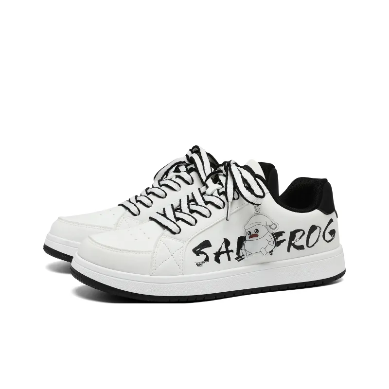 Pepe The Frog Low Top Skateboard Shoes Men's-2