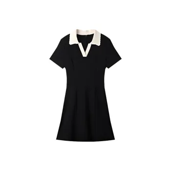 LUYOUYE Short Sleeved Dress Women's