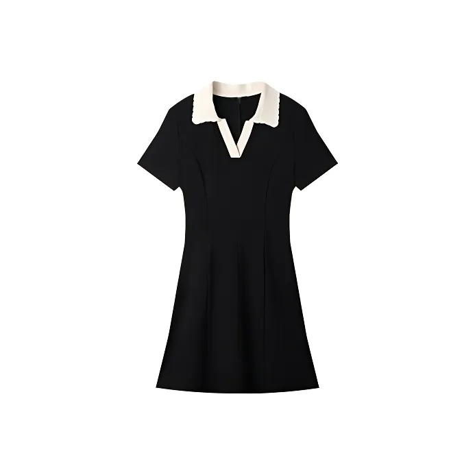 LUYOUYE Short Sleeved Dress Women's-0
