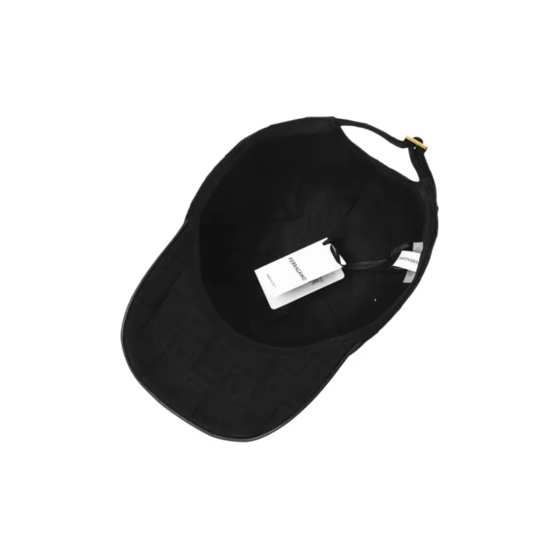 PUMA Cotton Canvas Baseball Caps Unisex Black-5