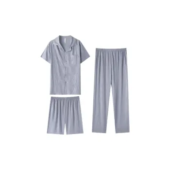 Ta Yan Pajama Set Men's Light Gray