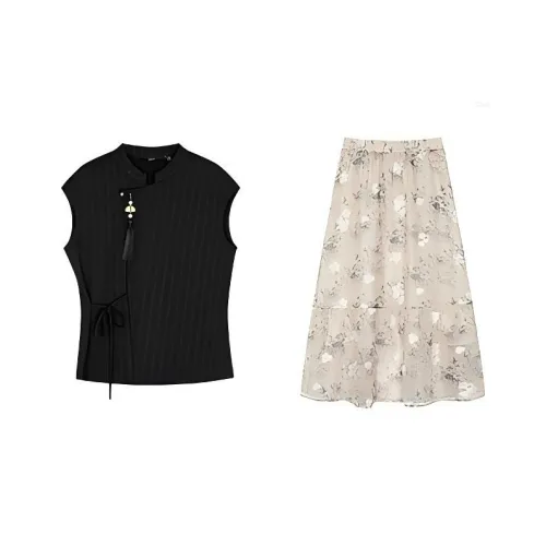 LUYOUYE Two Piece Skirt Sets Women's