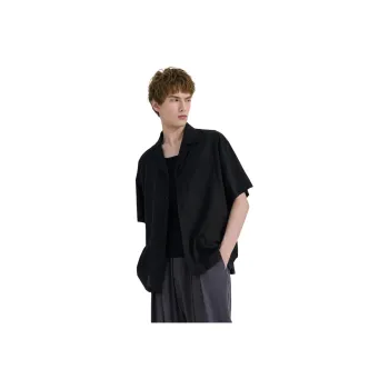 WILD LEADER Shirts Men Black[CW5158585]