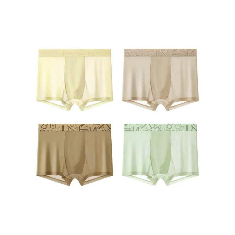 PLANDOO Underpants Men's 4 Pack-8