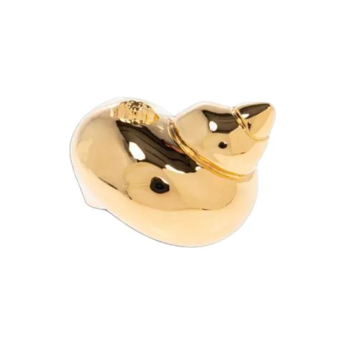 VERSACE Brass Rings Unisex Gold
