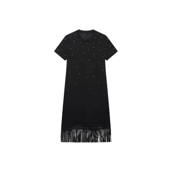 LUYOUYE Short Sleeved Dress Women's