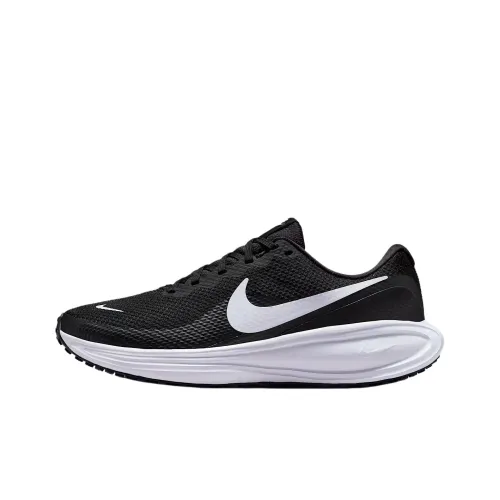 Nike REVOLUTION 8 Shock Absorbers With Slip Resistant Features Low Top Running Shoes Women's Black