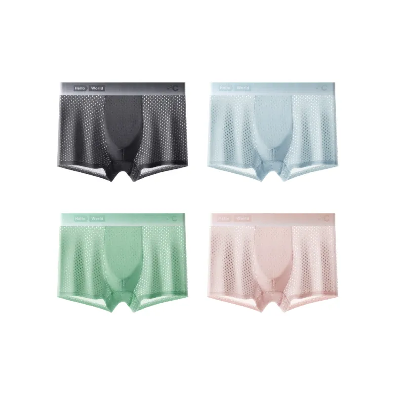 PLANDOO Underpants Men's 4 Pack-14