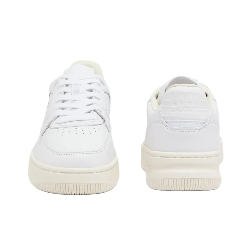 LACOSTE L001 Anti Slip Wear Resistant Low Top Skateboard Shoes Men's White-2
