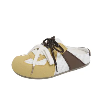 Alxnan Slip Resistant Closed Toe Slippers Women's Box