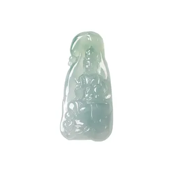 Yubo City Ice Type Jadeite Pendants Unisex
