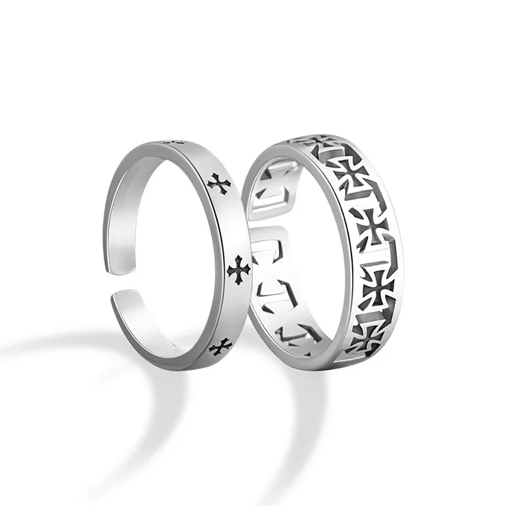 Happy Tide S925 Silver Rings Unisex-0
