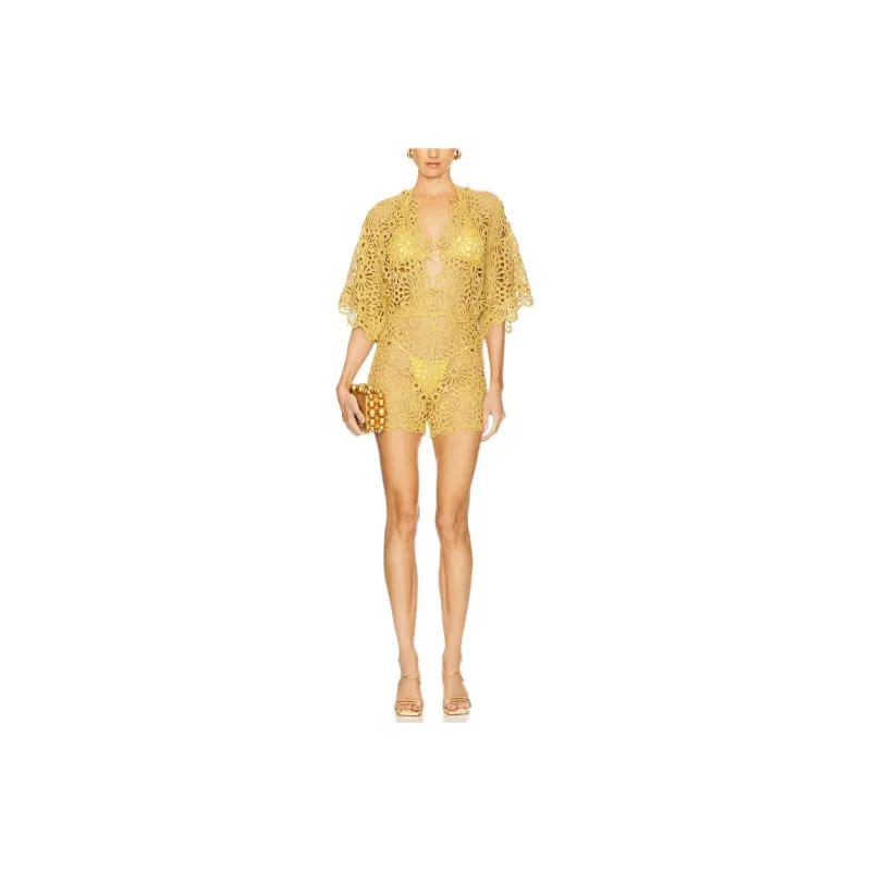 NORMA KAMALI Jumpsuit Women's Yellow-0