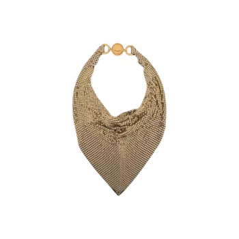 VERSACE Metal Necklaces Women's Gold