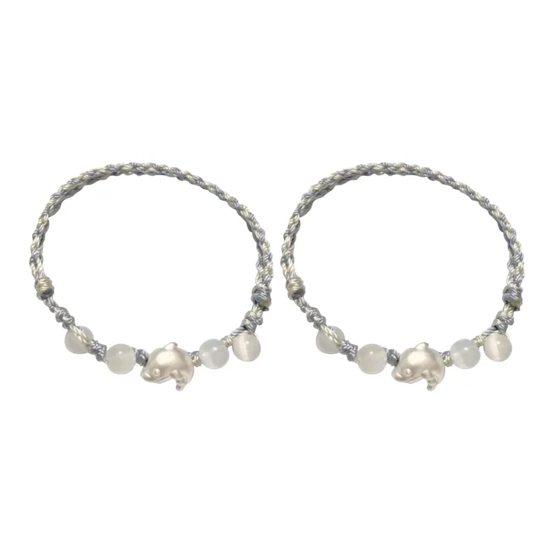 MIDNIGHT MOMENT Alloy Rope Bracelets Unisex-6