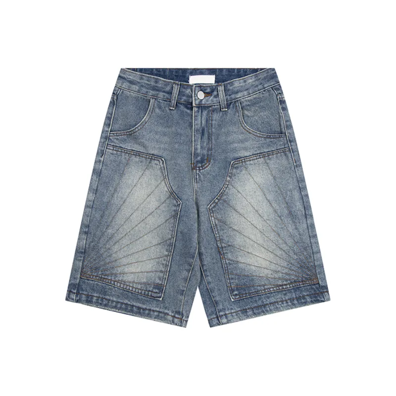 BABUGGE Denim Shorts Unisex-0